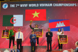 Giải vô địch Vovinam thế giới lần 7-2023: Việt Nam giành vị trí nhất toàn đoàn