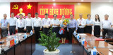 Lãnh đạo tỉnh gặp gỡ đoàn đại biểu dự Đại hội Đại biểu toàn quốc Hội Nông dân Việt Nam