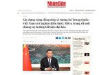 Chinese leader’s article sketches out Vietnam-China future cooperation orientations