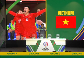 Vietnam, Thailand in same group in 2024 AFC Futsal Asian Cup finals