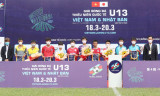 Giải bóng đá Thiếu niên quốc tế U13 Việt Nam - Nhật Bản lần V-2023: Từng bước khẳng định giá trị