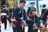 赫蒙族笛子表演千人同演奏节目将亮相安沛省赫蒙族笛子文化节