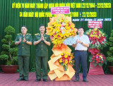 TP.Thuận An: Họp mặt kỷ niệm 79 năm Ngày thành lập Quân đội Nhân dân Việt Nam
