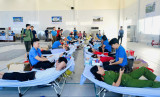 Huyện Bàu Bàng: 400 người tham gia hiến máu tình nguyện