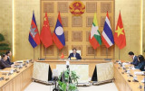 越南政府总理范明政出席湄公河—澜沧江合作第四次领导人会议
