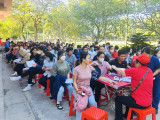 TP.Thủ Dầu Một: 340 người tham gia hiến máu tình nguyện