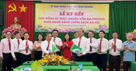 Nearly 1,441 billion VND allocated for loan capital granted to the poor and policy beneficiaries