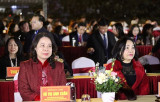 越南国家副主席武氏映春出席2023年宁平-长安节开幕式