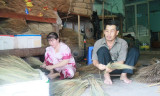 A blind couple escape poverty by making brooms