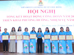 Many activities take good care of trade unionists and workers