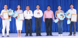Huyện Bàu Bàng: Trao chứng nhận cho 9 sản phẩm đạt OCOP 3 sao