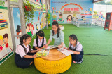 Ngành giáo dục và đào tạo huyện Dầu Tiếng:  “Xanh hóa”  thư viện trường học