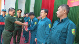 TP.Thuận An: Ra mắt các đơn vị tự vệ