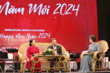 河内举行“迎接2024年新年”国际艺术交流活动