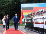 Chủ tịch nước Võ Văn Thưởng chủ trì Lễ đón Tổng thống CHLB Đức
