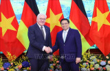 Thủ tướng Phạm Minh Chính hội kiến Tổng thống Cộng hòa Liên bang Đức
