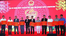 Tet celebrations held for Vietnamese in Cambodia