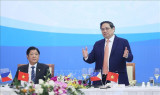 Thủ tướng Phạm Minh Chính cùng Tổng thống Philippines gặp gỡ doanh nghiệp tiêu biểu hai nước