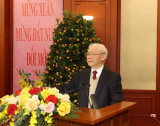 Toàn văn phát biểu của Tổng Bí thư tại buổi chúc Tết lãnh đạo Đảng, Nhà nước