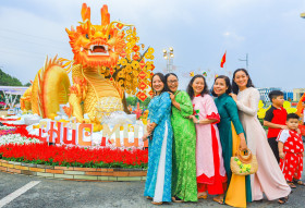 Localities in the province enjoy a peaceful and happy spring