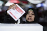 Voting kicks off in Indonesia's general elections