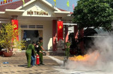 Hội LHPN phường Chánh Nghĩa (Tp.Thủ Dầu Một): Ra mắt mô hình “Tổ phụ nữ an toàn phòng cháy chữa cháy”