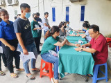 TP.Thuận An: Nhiều người tham gia hiến máu tình nguyện