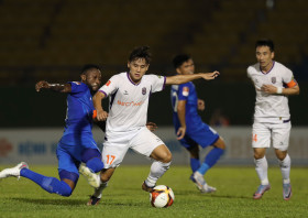 Vòng 11 Night Wolf V.League 2023-2024, Becamex Bình Dương - Hà Tĩnh: Chủ nhà thừa thắng xông lên