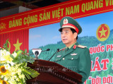 Đại tướng Phan Văn Giang làm việc với Tổng cục Hậu cần