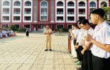Huyện Bắc Tân Uyên: Ra quân phổ biến kiến thức pháp luật về trật tự an toàn giao thông trong trường học