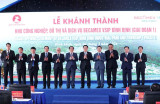 Provincial leaders attend the inauguration ceremony of Becamex VSIP Binh Dinh