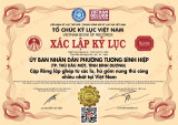 Cặp rồng lu Tương Bình Hiệp được xác lập kỷ lục Việt Nam