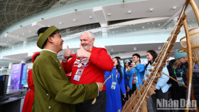 Vietnamese culture leaves strong impression on international friends at World Youth Festival 2024 in Russia