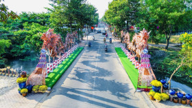 The joy at the beginning of the year of Thu Dau Mot people