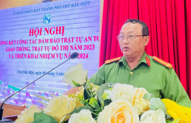 TP.Thủ Dầu Một: Triển khai các giải pháp kéo giảm tai nạn giao thông