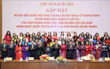 国际妇女节：国会主席王廷惠会见中央级专职女国会代表