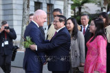 Lễ đón Thủ tướng Phạm Minh Chính thăm chính thức New Zealand