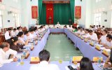 Bí thư Tỉnh ủy Nguyễn Văn Lợi: Huyện Dầu Tiếng cần huy động các nguồn lực để đầu tư phát triển hạ tầng