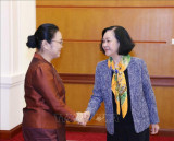 Quan hệ đoàn kết đặc biệt Việt Nam - Lào ngày càng phát triển