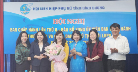 Bà Võ Thị Bạch Yến giữ chức vụ Chủ tịch Hội Liên hiệp Phụ nữ tỉnh Bình Dương nhiệm kỳ 2021 - 2026