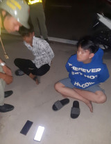Tổ 171 Công an TP.Thuận An: Tuần tra, phát hiện 2 thanh niên mang hung khí đi đánh nhau