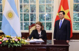 推动越南与阿根廷双边合作不断取得新进展