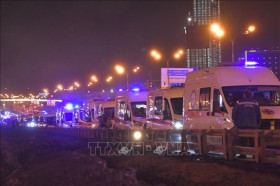 莫斯科恐怖袭击：目前尚无越南人伤亡报告