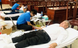 TP.Tân Uyên: Hàng trăm tình nguyện viên tham gia hiến máu cứu người