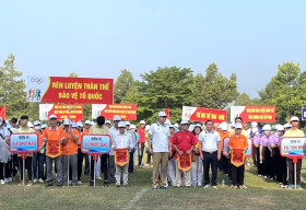 Huyện Phú Giáo: Phát động ngày chạy olympic vì sức khỏe toàn dân 2024