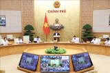 越南政府2024年3月份例行会议召开