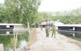 Thông tin tiếp theo vụ trang trại vịt gây ô nhiễm suối Nước Trong: Chính quyền địa phương vào cuộc, trại vịt đóng cửa