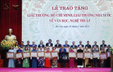 Điều kiện xét tặng 'Giải thưởng Hồ Chí Minh', 'Giải thưởng Nhà nước' về văn học, nghệ thuật
