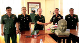 Bộ Chỉ huy Quân sự tỉnh: Chúc tết các đơn vị Quân đội Hoàng gia Campuchia