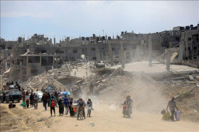 Jordan và Mỹ hối thúc đạt được lệnh ngừng bắn ở Gaza